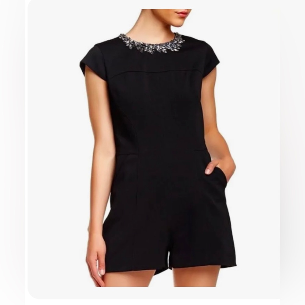 Ted Baker London Embellished Beaded Romper